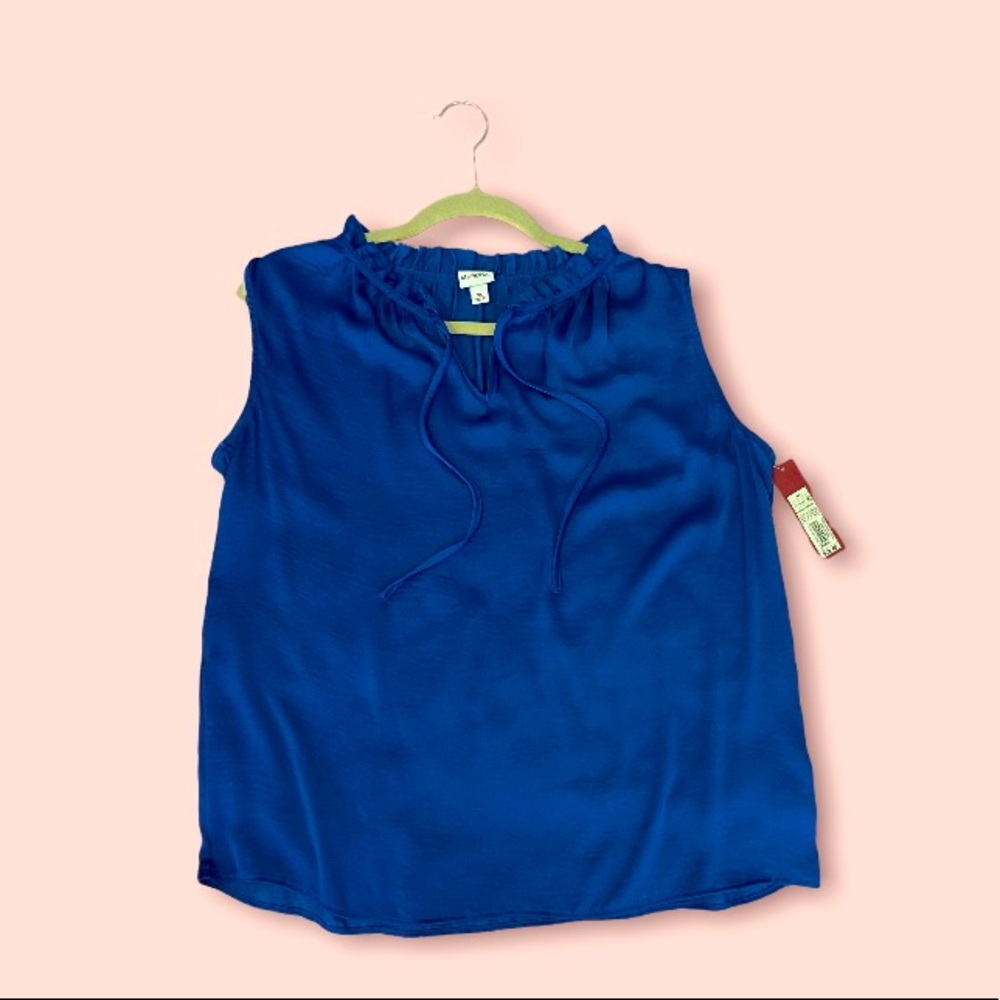 **NEW** Royal Blue Sleeveless Blouse